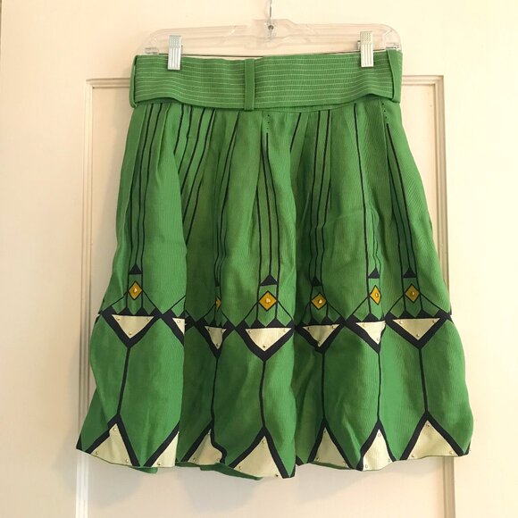 Anthropologie Dresses & Skirts - Anthropologie | Lauren Moffatt Geometric Skirt 6